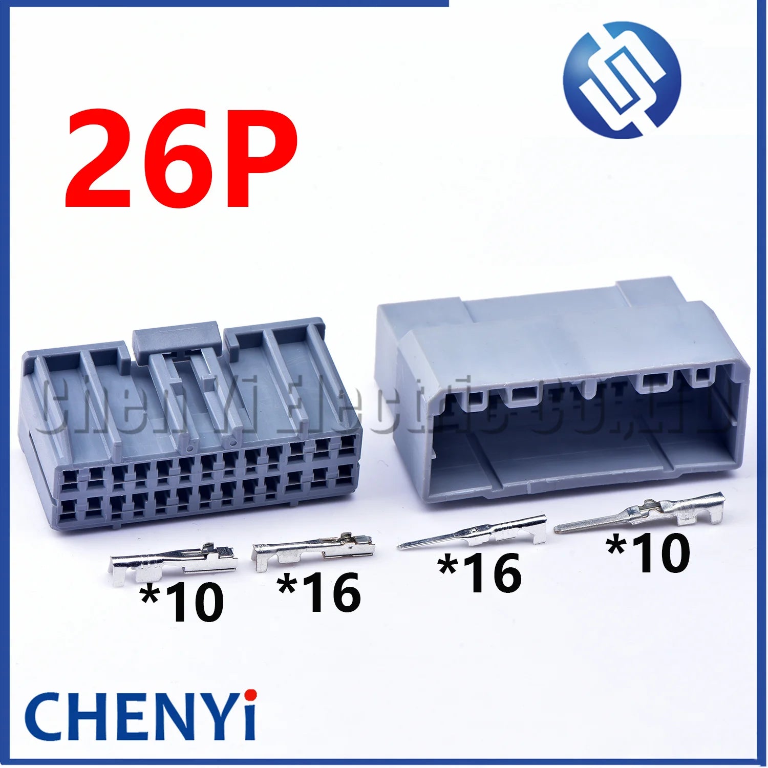 26 Pin Automobile power amplifier plug Audio plug socket Connector 917992-6 917992-2 178801-6 90980-11390 With Pins For Honda