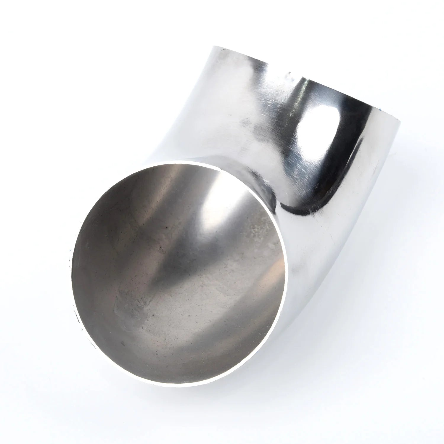 Car Exhaust Bend Elbow Pipe Fitting 2.5 63mm Stainless Steel Universal Car Exhaust Pipe Muffler Elbow Tube Bend Mandrel Fitting