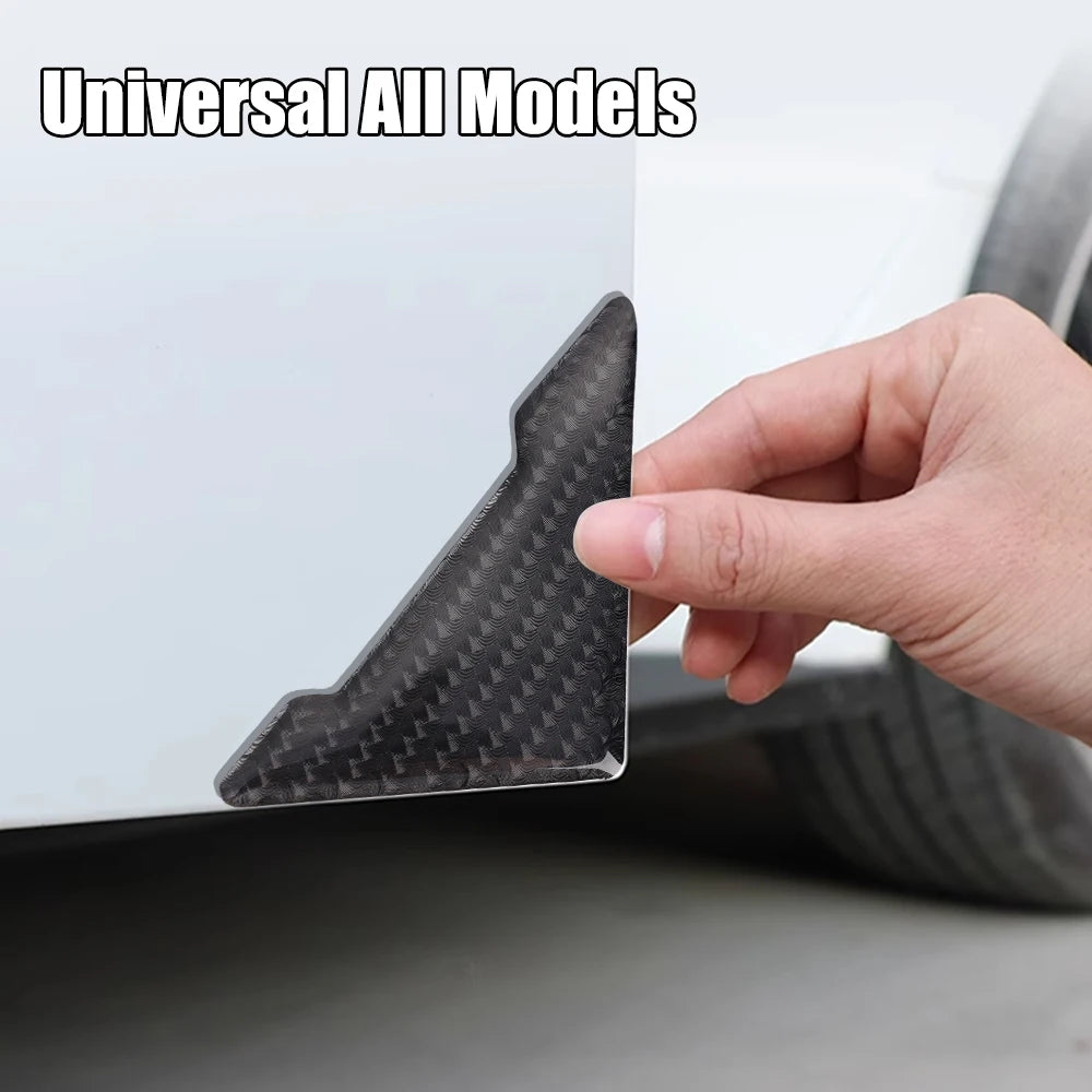 Car Anti-collision Stickers Universal Door Corner Anti-scratch Protection Car Paint Surface Guard Thicken Covers Sticker 2-8PCS