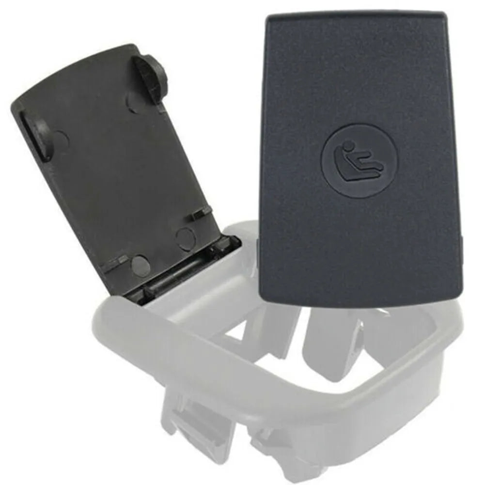 Rear Child Safety Seat ISOFix Cover Flap For BMW 1 3 Series X1 E90 E84 F30 Rear Seat Buckle Cover Car Fasteners And Clips