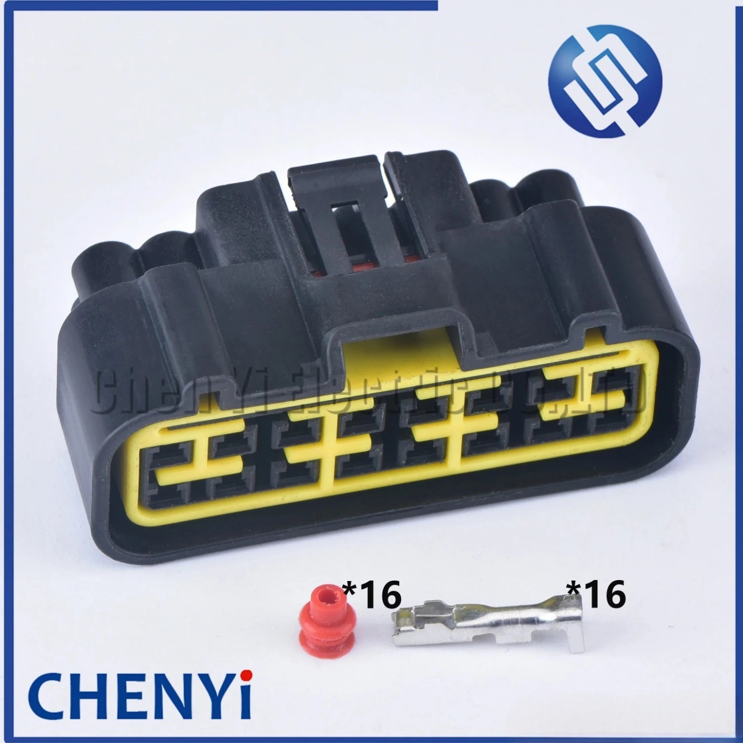 16 Pin male female 2.3mm series automotive waterproof plug FW-C-E16F wire cable harness connector socket FW-C-E16F-B FW-L-D16F-Y
