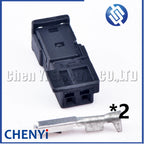 2 Pin male or female Automotive connector High pitched horn Harness plug 1-1718333-1 1-1452577-1 1-968699-1