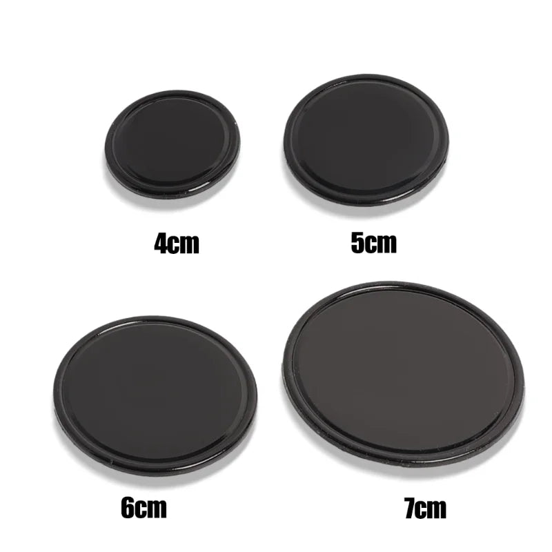 Car Non-slip Mat Silicone Round Anti-skid Toy Pad Gel for Mobile Phone Key Holder Sticker Pad Interior Accessories