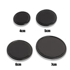 Car Non-slip Mat Silicone Round Anti-skid Toy Pad Gel for Mobile Phone Key Holder Sticker Pad Interior Accessories