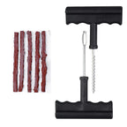 Tire Repair Strips Tubeless Rubber 100/5Pcs Glue Seals for Car Motorcycle Bike Tyre Puncture Repairing Tire Repair Kit Studding