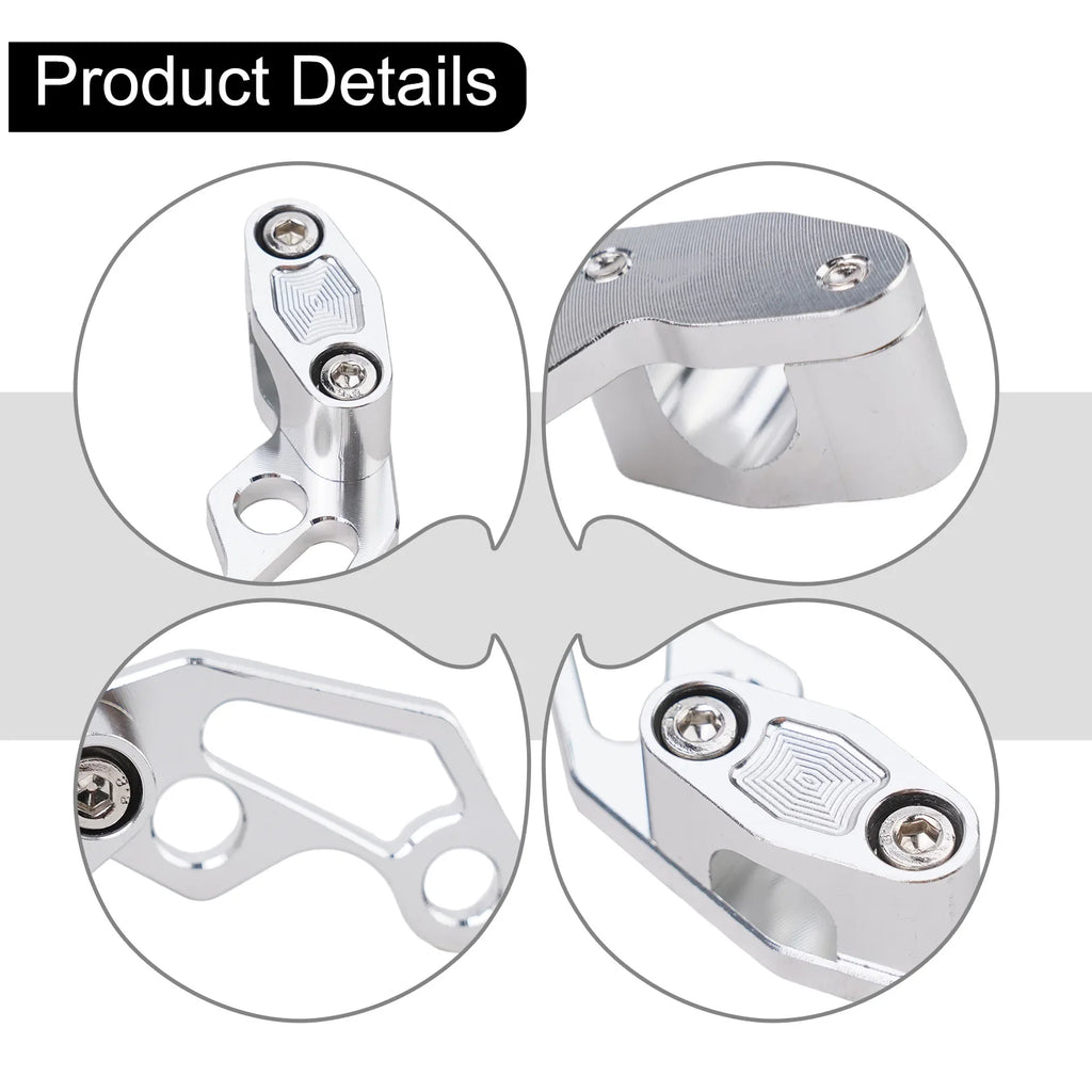 Motorcycle Bikes  Oil Hose Clamp  Modified Oil  Pipeline Brake Line Clamp Protector Aluminum Alloy Hose Clip Accessories
