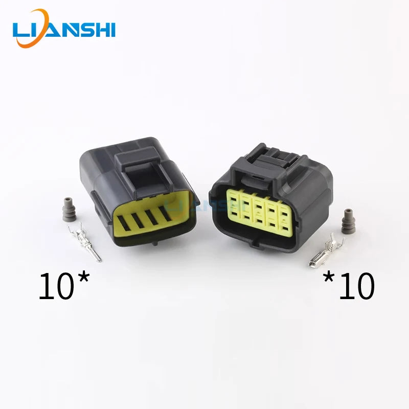 174657-2 174655-2 Suitable for excavator display monitor instrument plug 10P male and female connectors with terminals