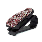 Woman Car Glasses Case Auto Sun Visor Glasses Holder Sunglasses Clip Card Ticket Holder Pen Case Clip Box Accessories For Toyota