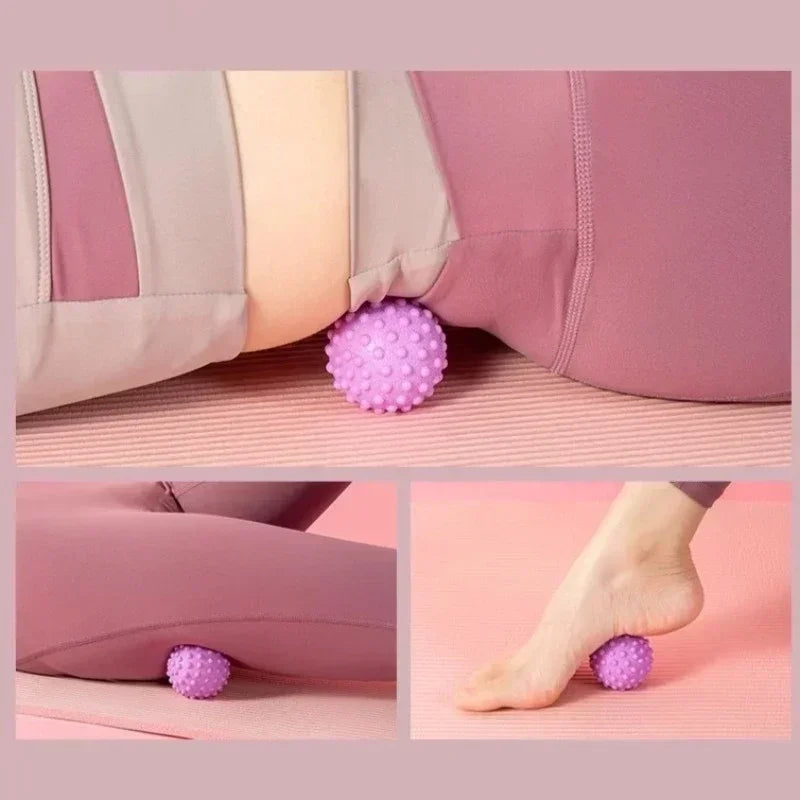 Fascia Ball Raised Point Massage TPR Posture Master Yoga Ball Waist and Back Foot Massage Ball Amagi