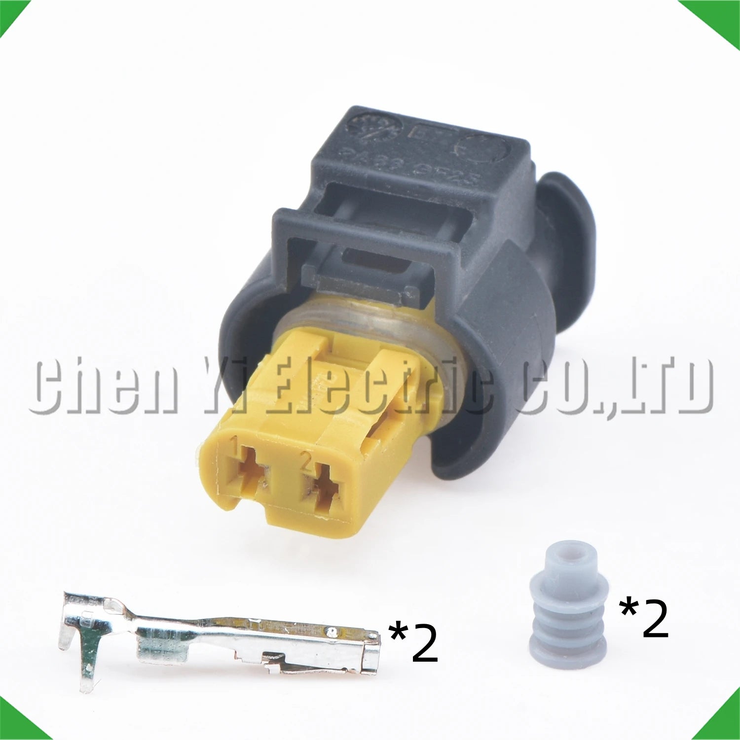2-Pin Connector waterproof connector Injector solenoid valve camshaft 4H0973702 Vw