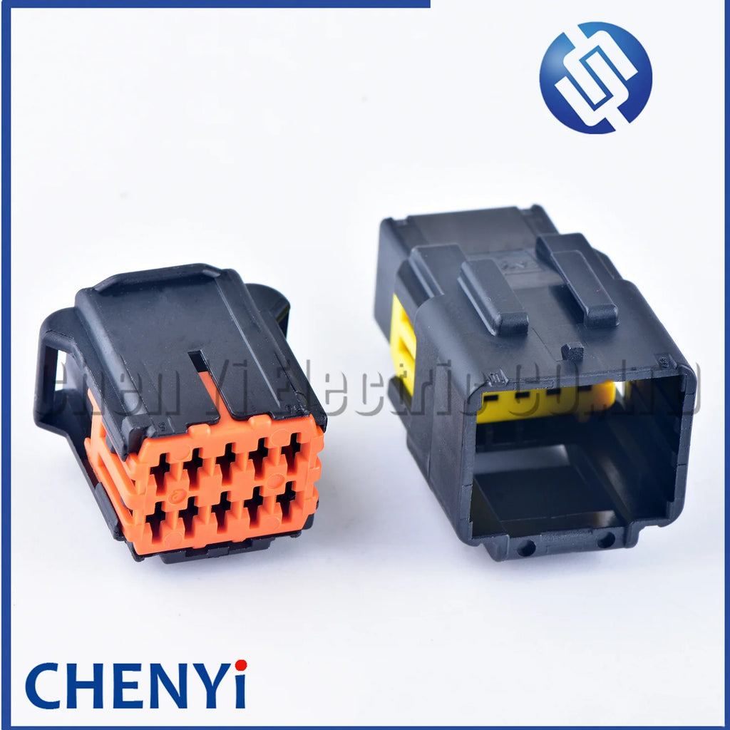1 Set 10 Pin/Way 1.5 mm Female for Peugeot 206 Side Mirror Plastic Auto Electrical Wire Connector Plug 98816-1011 98823-1011