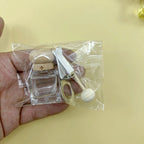 1PCS Car Hanging Glass Bottle Air Freshener Empty Bottle Aromatherapy Pendant Diffuser Car Decoration Aromatherapy Ornament