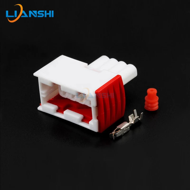 144998-5/3MTS04FW Automotive Oxygen Sensor 4p male and female wire harness connector fitting terminal DJ7041K-3.5-11/21