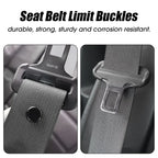 4/8pcs Car Safety Seatbelt Stopper Buckle Adjust Seat Belt Spacing Limit Stop Plastic Anti-slip Button Retainer Car Interior