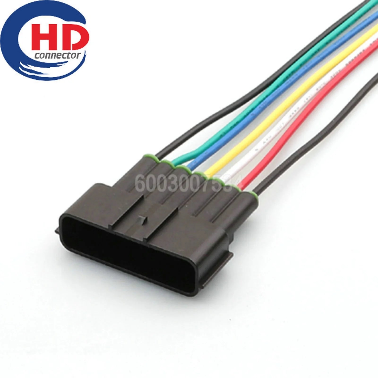 7  Pin Connector Series Waterproof  Male Connector Cable Plug Motorcycle Electrical Harnesses Wiring Harness