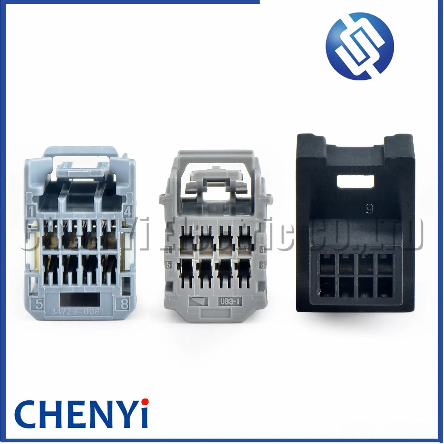 8 Pin Automobile Cable Connector 7283-9029-40 Car Unsealed Wire plug Socket 7283-9029 64322-1019 34729-0081 7283-9029-40