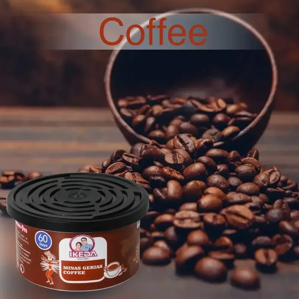 Car Flavoring Perfume Canned Air Fresheners Long-Lasting Auto Aromatherapy Wood Blocks Coffee Flavor Deodorant Supplies Amagi