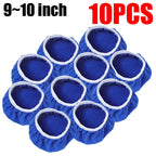 Microfiber Car Waxing Polishing Sleeve 5-10 Inches Polisher Pad Wash Buffer Waxing Sleeve Auto Body Care Cleaning Accessories