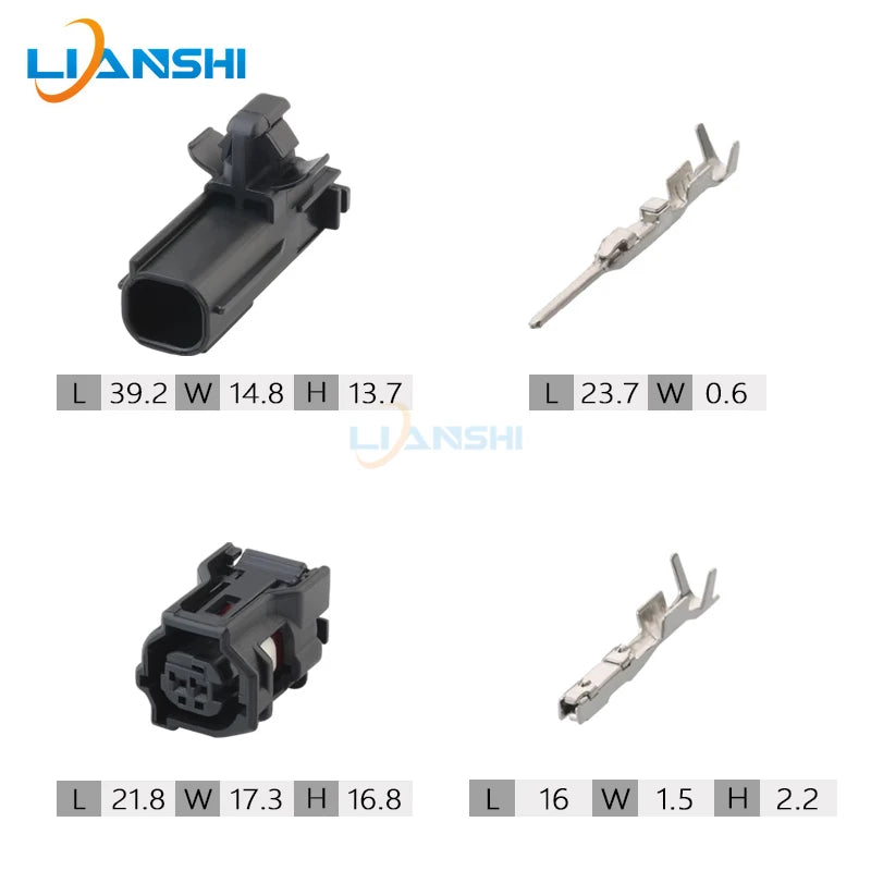 2pin connector 6188-4797/6189-1161 for automotive wire harness connector ABS wheel speed sensor plug