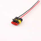 3-PIN Connector Waterproof 1.8mm Series Male Female Connectors Wiring Harness 282105-1 282087-1