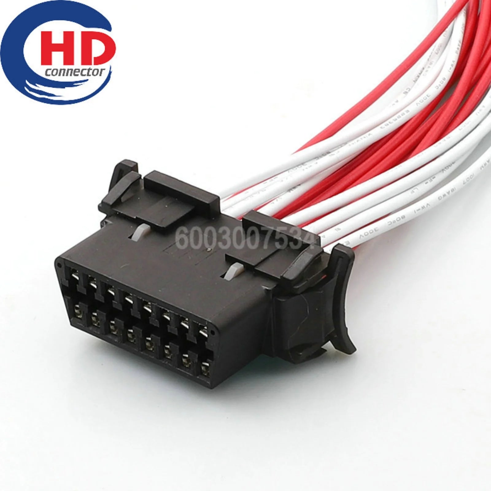 16 Pin Unsealed female Automotive connectors OBDII socket housing Motorcycle Electrical Harnesses plug 51115-1601