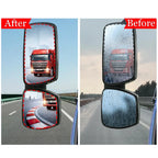 1-4PCS Car Side Window Rearview Rain Film Anti-Fog Rain-proof Car Window Mirror Waterproof Sticker Films Decals Rain Proof Films