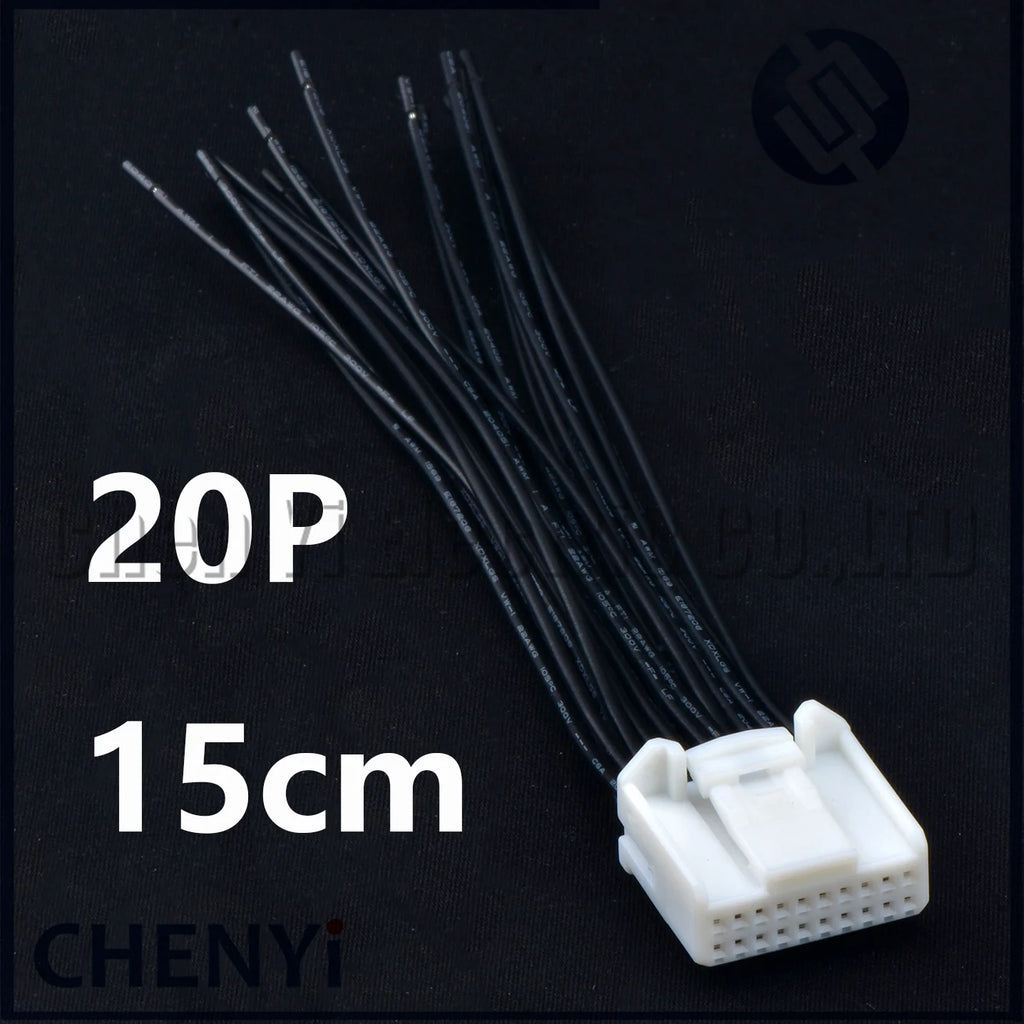 20 Pin Auto Car CD Player Wire Connector Audio vehicle Wire harness Plug 1473750-1 1473807-1 For Toyota Nissan