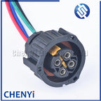 4 Pin Female Auto Waterproof Connector Oxygen Sensor Harness Plug pbt gf30 Plug 1-968968-1 1-1813099-1 967325-1