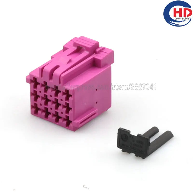 12pin auto waterproof electric plastic wire harness connector 1-967622-6/5/3