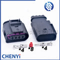 4 Pin Male or Female Auto Waterproof Connector new ignition coil high voltage package plug 4D0 971 994 4D0971994