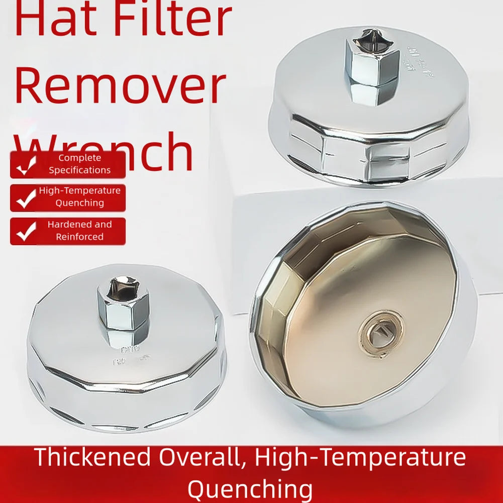 1PC Wrench Auto Tool End Cap Oil Filter Wrench Auto Hand Tools Remover Tool Socket Wrench Remover Car Accessories