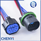 10 Pin auto headlight plug waterproof Headlamps socket HP406-10021 wiring harness connector For Hyundai IX25 Kia K2 K3 with wire