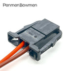 1 Set 2 Pin Auto Wireless Radio Bass Horn Electrical Cable Connectors Light Box Female Wire Harness Plug 1J0972923
