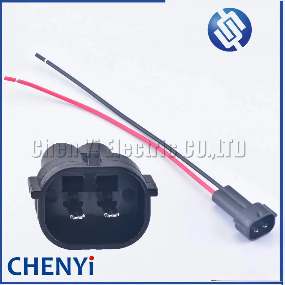 2 Pin Auto Waterproof Connector Nozzle Plug Connector speaker plug whistle speaker connector PU465-02127 06A973722 For Hyundai