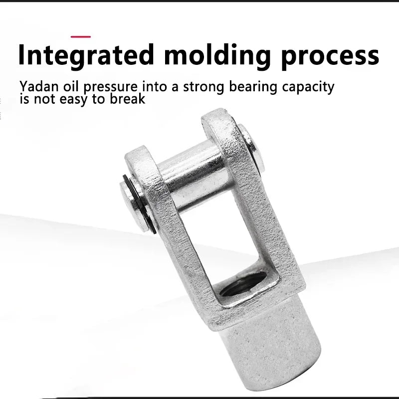 SC Standard Pneumatic Cylinder I/Y Type Mounting Fitting with Pin Connector, Cylinder Accessory for MAL MA Air Cylinders
