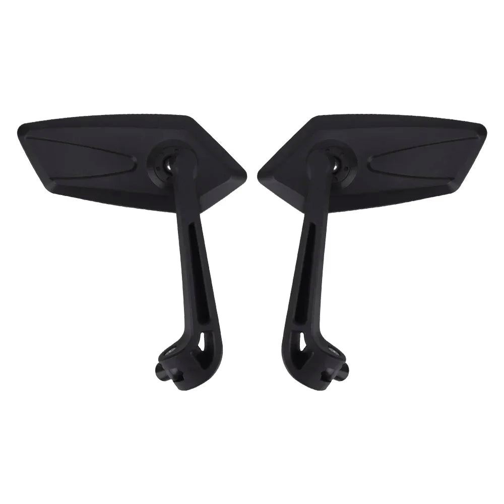 360° Rotating Wide Angle Bicycle Mirror Impact Resistant with Extra Large View Surface Seamless Handlebar Mount Bike amagi