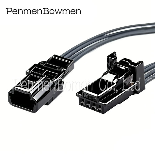 1 Set 4 Pin 1379658-1 Small Current Conn Plug HSG Shell Sheath Electrical Cable Connectors Female Male Wire Harness Plug 1379658