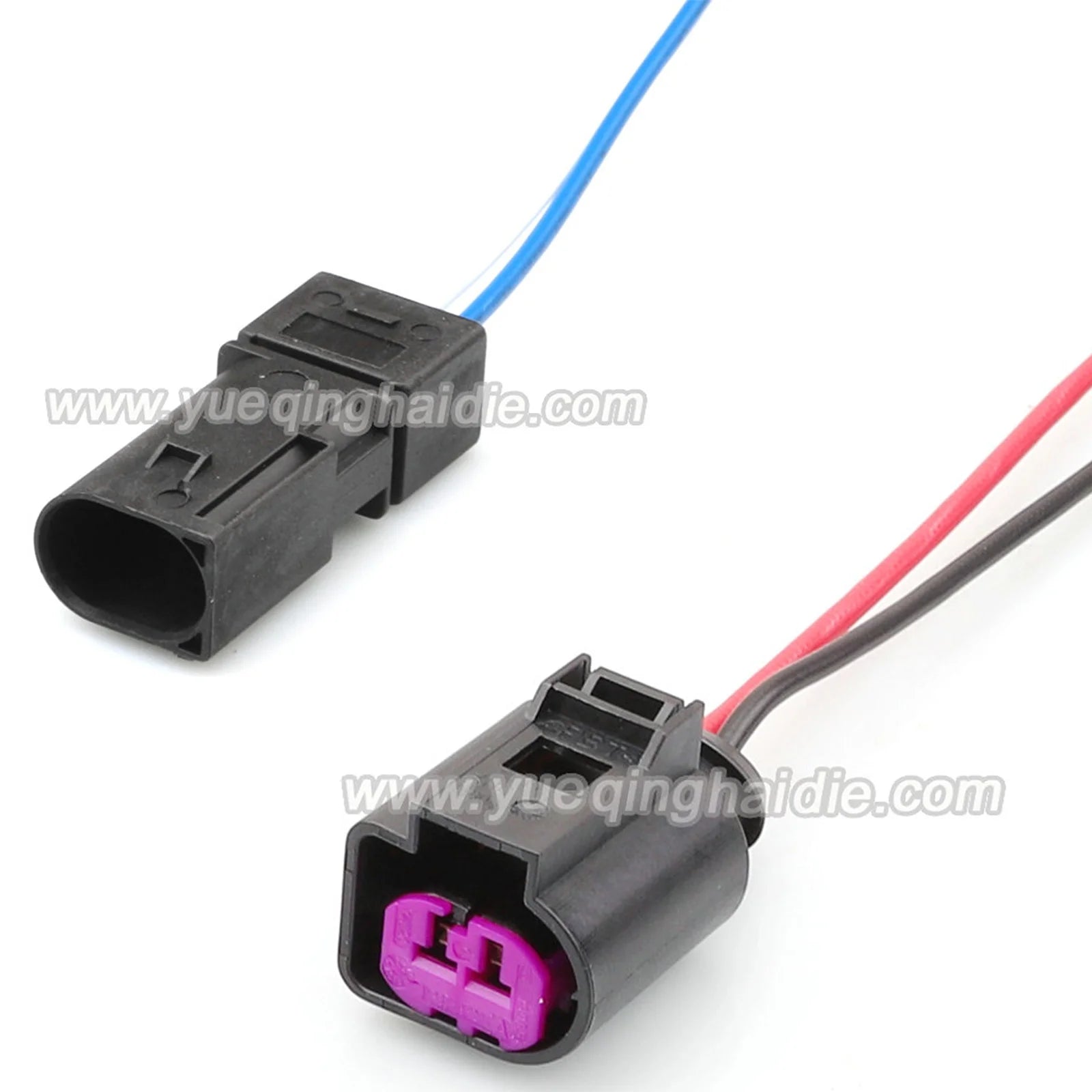 2 Pin Waterproof 3.5mm Male Female Connector with Wire For VW Passat Golf Jetta A3 A4 A5 A6 Q7 TT 805-198-541 1J0973772