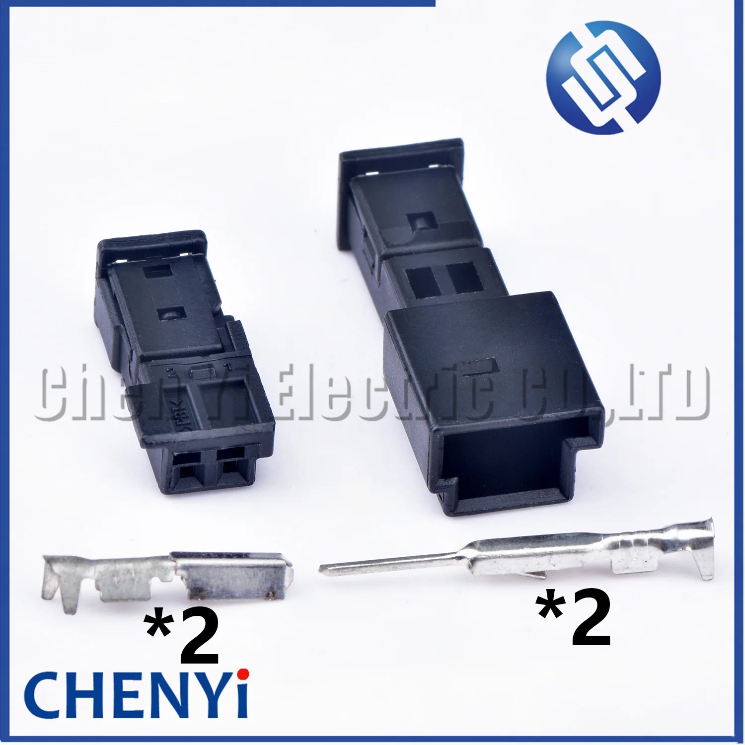 2 Pin male or female Automotive connector High pitched horn Harness plug 1-1718333-1 1-1452577-1 1-968699-1