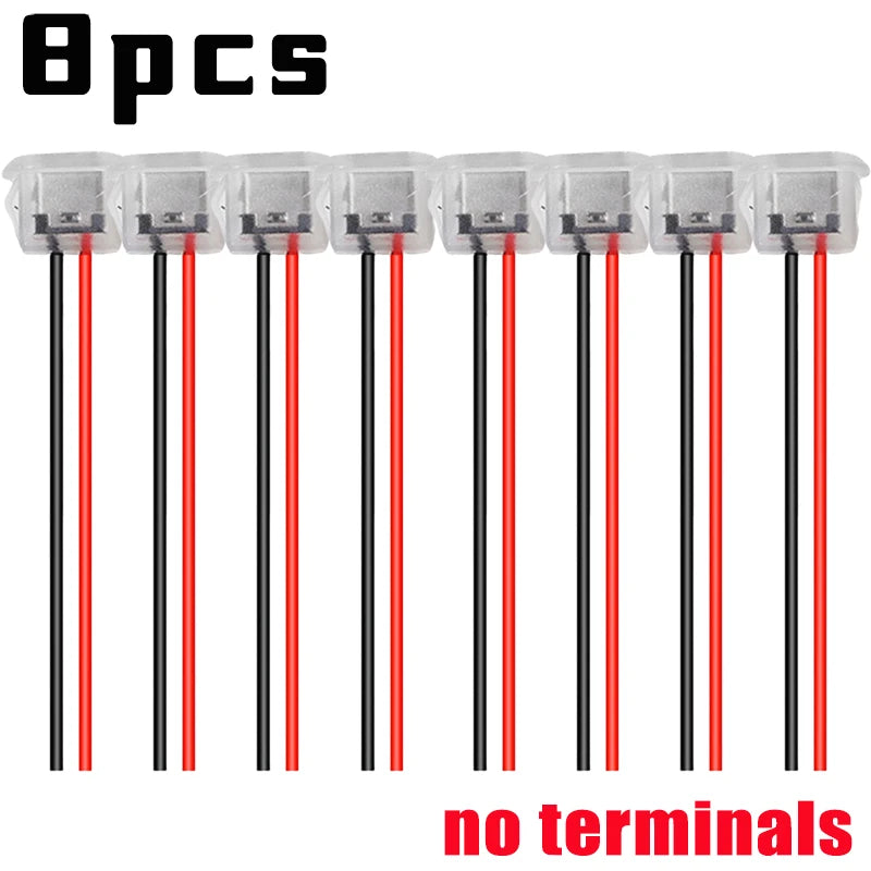 2-10pcs 11cm TYPE-C2P Female Glue-in Receptacle 3A Input Charging Port USB-C Power Port Charger Plug Connector for Cars 3c Smart