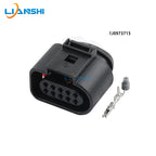 1J0973715 is suitable for Volkswagen Audi fog light radar door lock module harness plug 10p connector with terminal