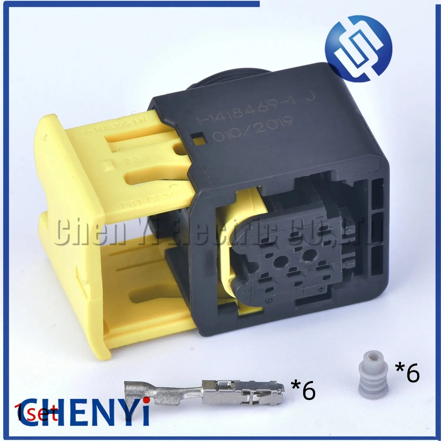 6 Pin female or male 1-1418469-1 Nitrogen Oxygen Sensor Controller auto wire waterproof connector 1-1703820-1