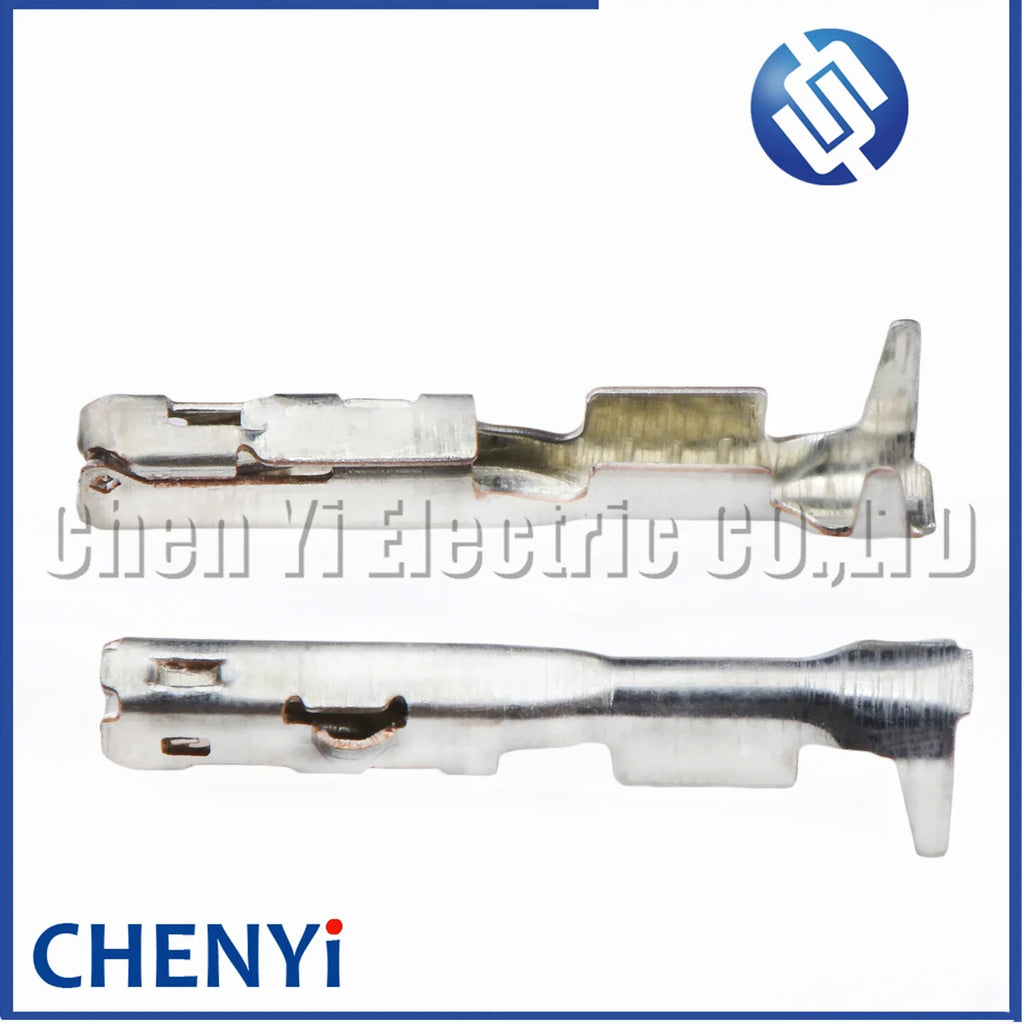 50 Pcs 0.64 mm series crimp female terminal Brass tin plating Pins For SAIT-A03T-M064 connector plug repalcement
