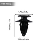 10Pcs Car Rear Door Panel Trim Clip Set For Mercedes For Benz W463 G-Class 4639880278 Auto Accessories