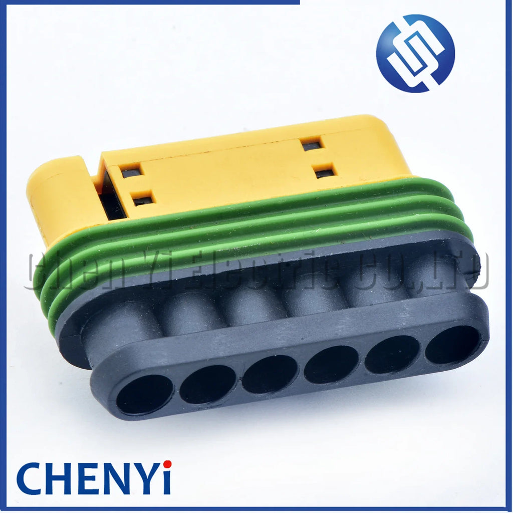 6 Pin female Car Waterproof Wiring Harness Socket Automotive Electrical Connector engine radiator plug 15344031