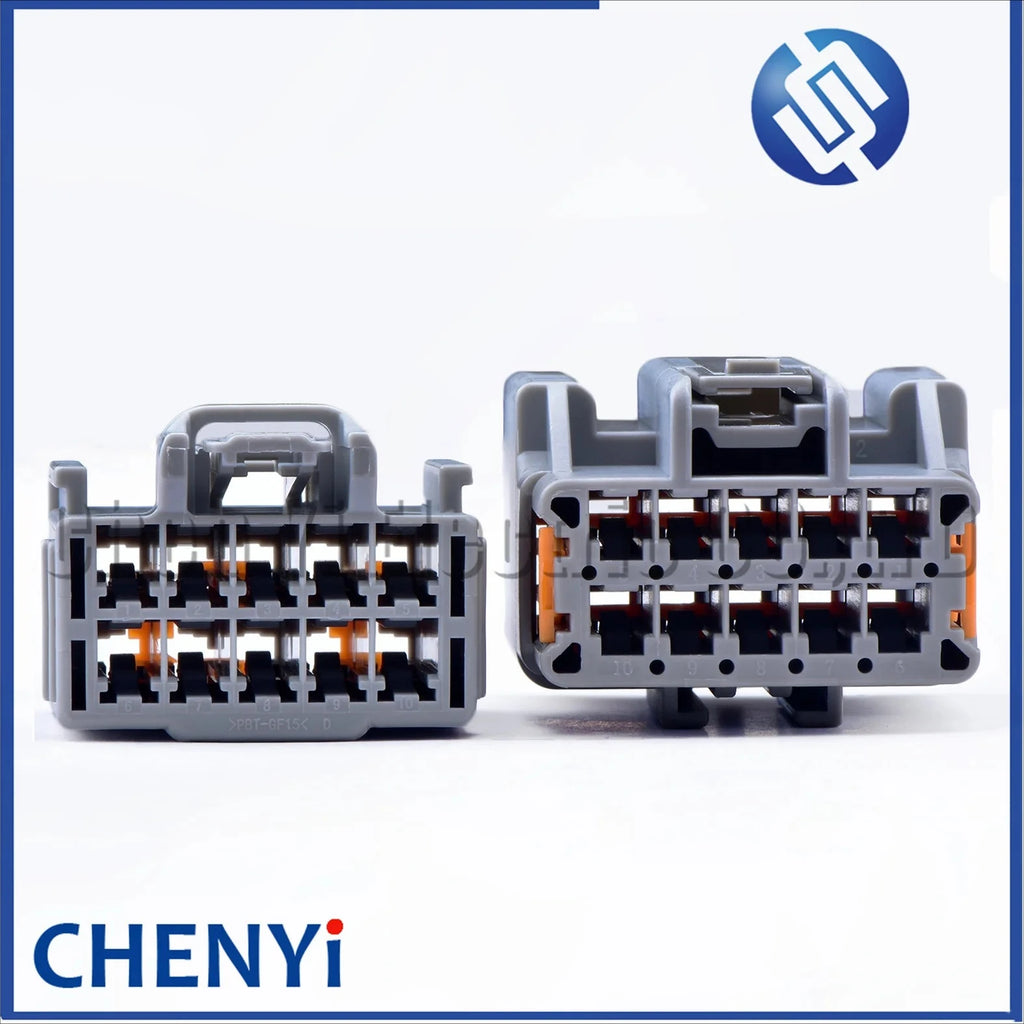 10 Pin Auto connector Car amplifier instrument multimedia audio CD player plug 7282-6457-40 7283-6457-40 For Ford Land Rover