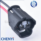 2 Pin Auto waterproofing Wire harness Plug 90980-11025 For K Series RV Toyota 2JZ IAT VVTi Connector IAT Sensor 1JZ-GTE 2JZ-GTE