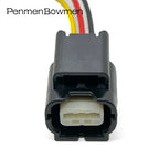 1 Set 3 Pin Auto Reversing Light Radar Electrical Cable Connectors Female Wiring Harness Plug for Honda Infiniti 7283-2147-30