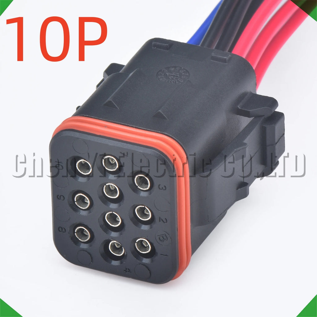 10-Pin Auto Connector Automotive Connectors harness 132010-001 132010-000 Cummins