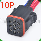 10-Pin Auto Connector Automotive Connectors harness 132010-001 132010-000 Cummins